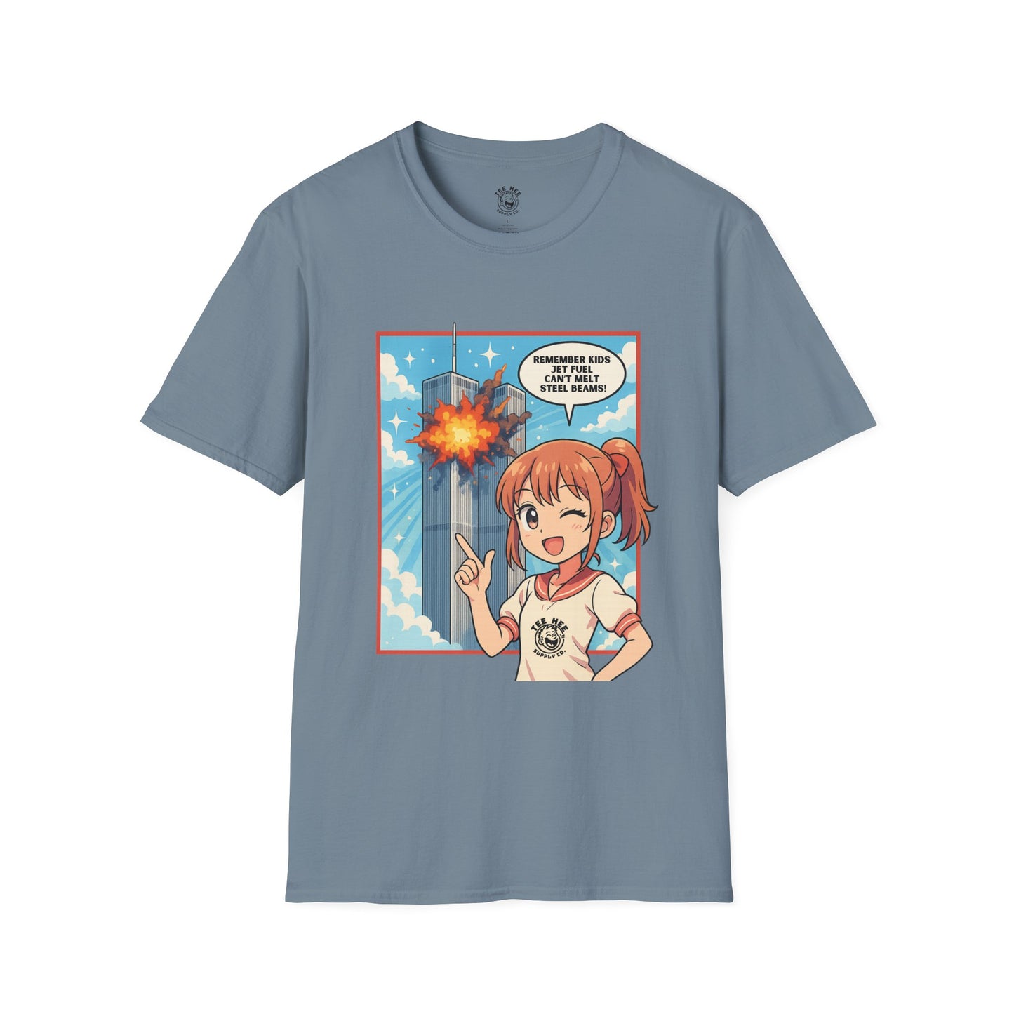 Jet Fuel Can't Melt Steel Beams Silly! Classic T-Shirt