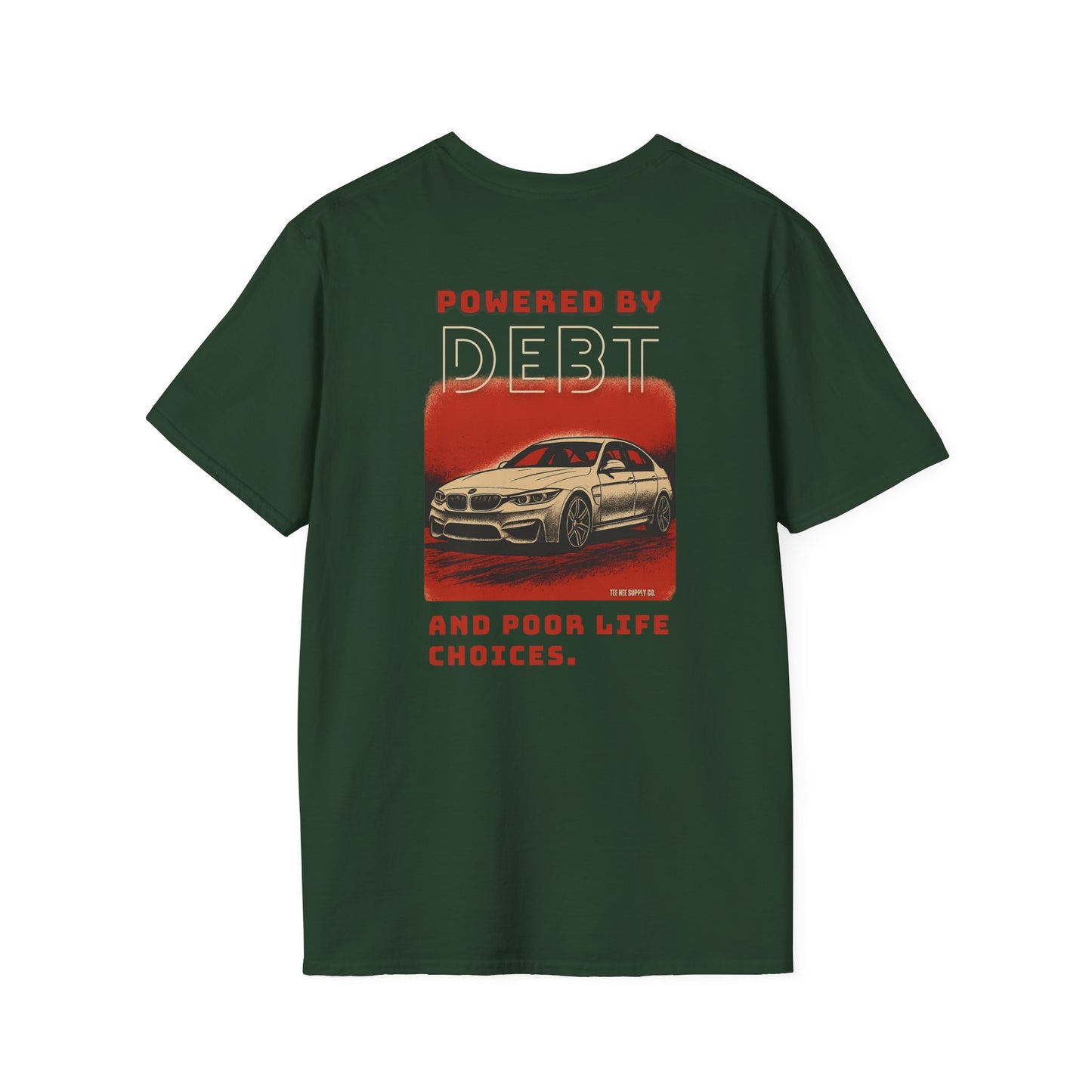 Powered by Debt and Poor Life Decisions Classic T-Shirt
