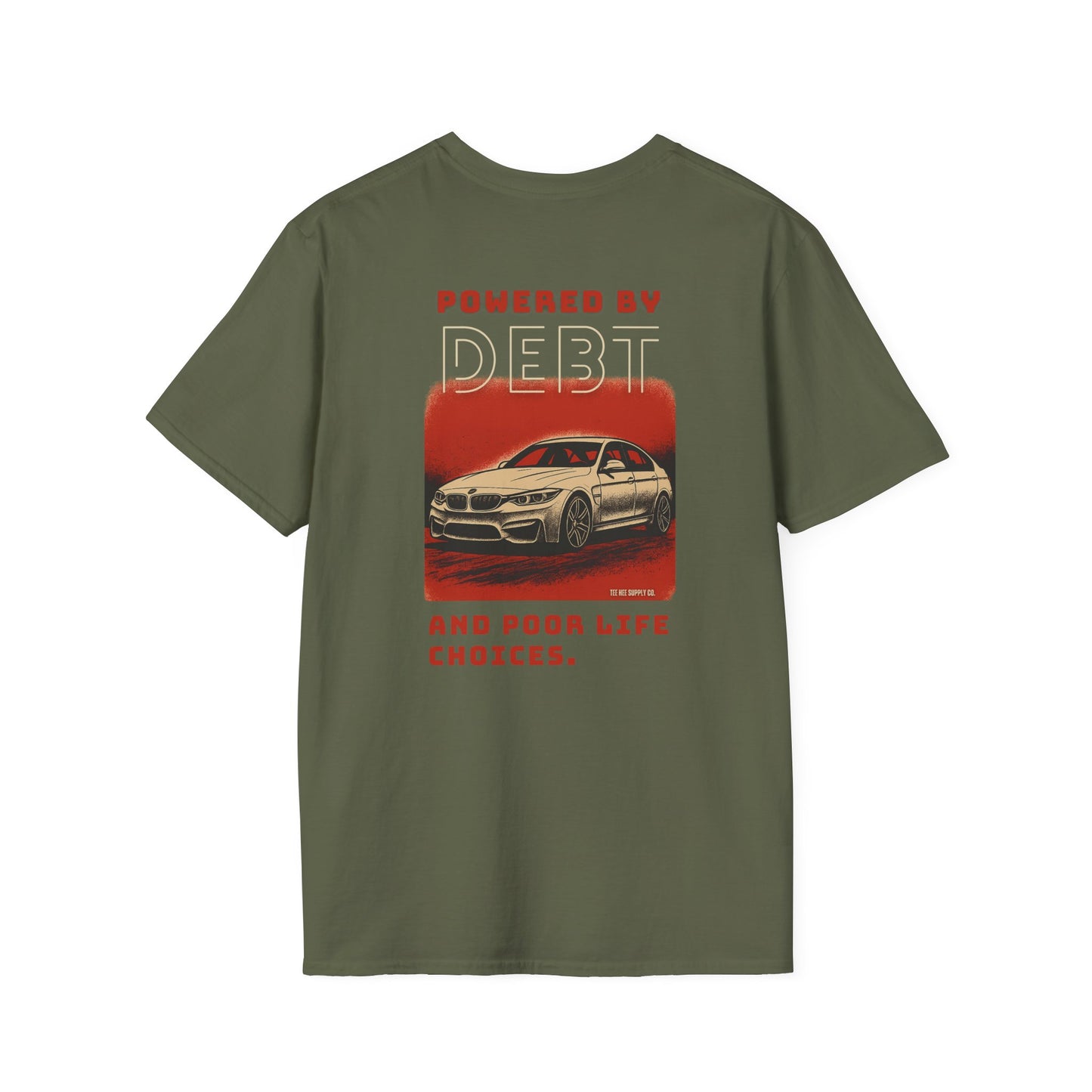 Powered by Debt and Poor Life Decisions Classic T-Shirt