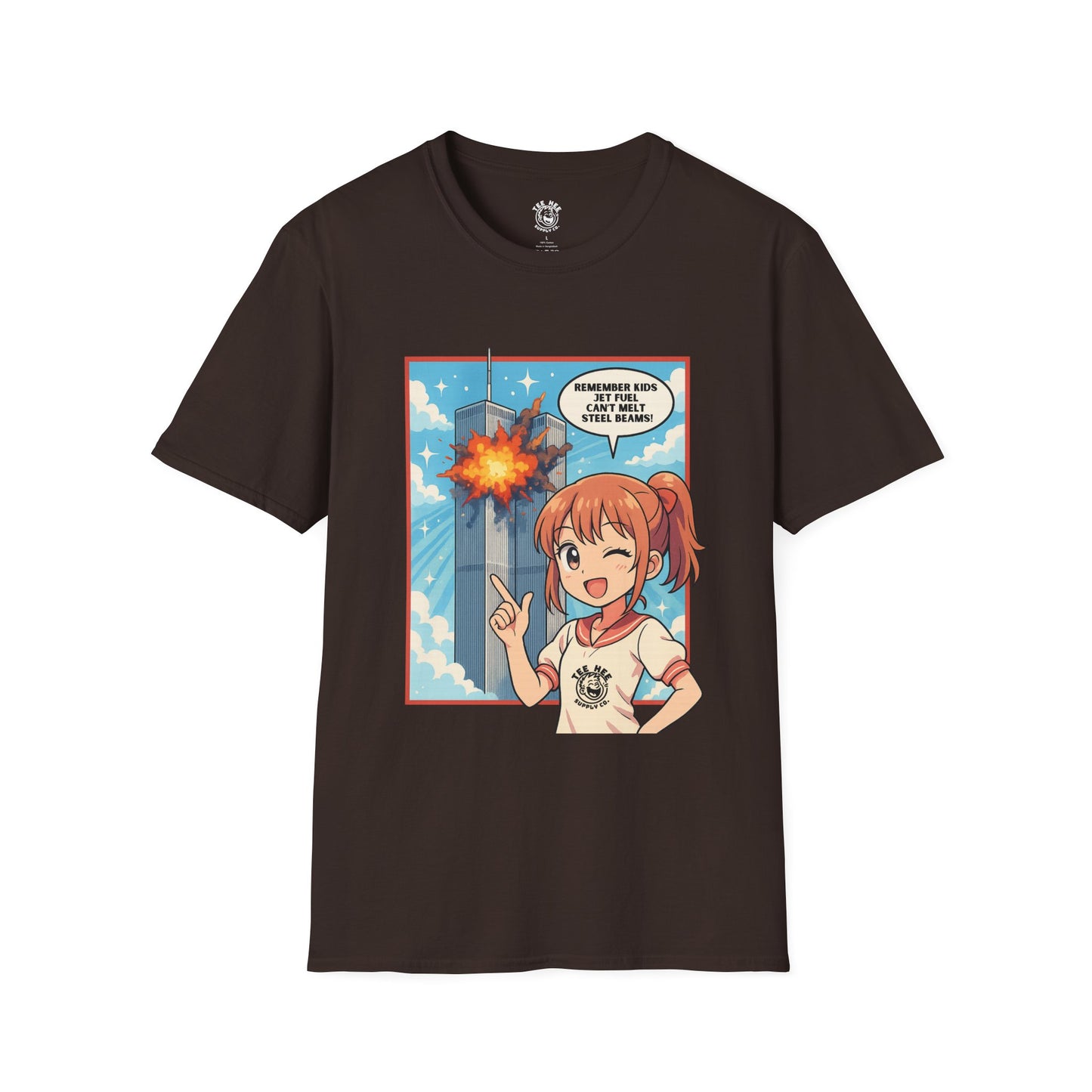 Jet Fuel Can't Melt Steel Beams Silly! Classic T-Shirt