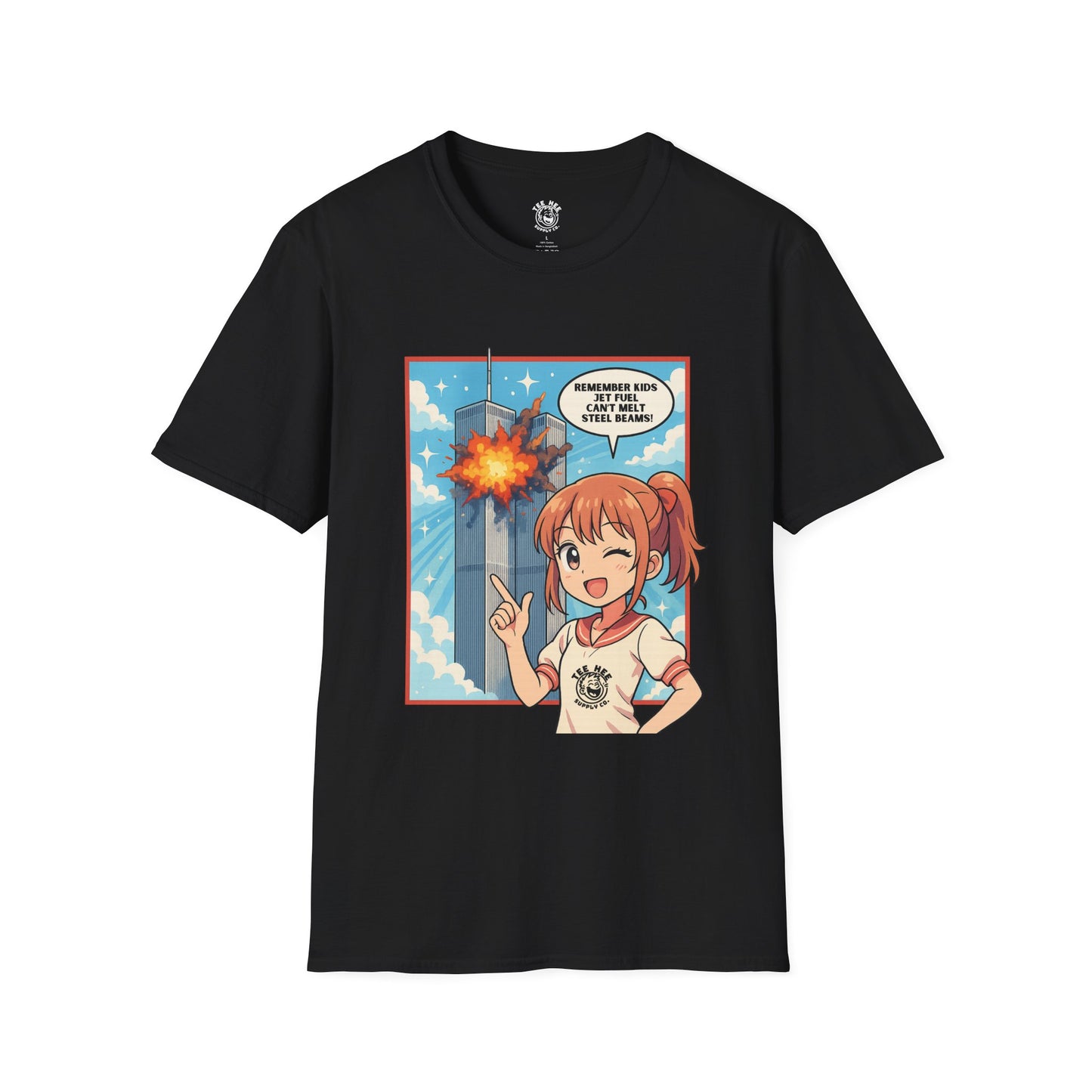 Jet Fuel Can't Melt Steel Beams Silly! Classic T-Shirt
