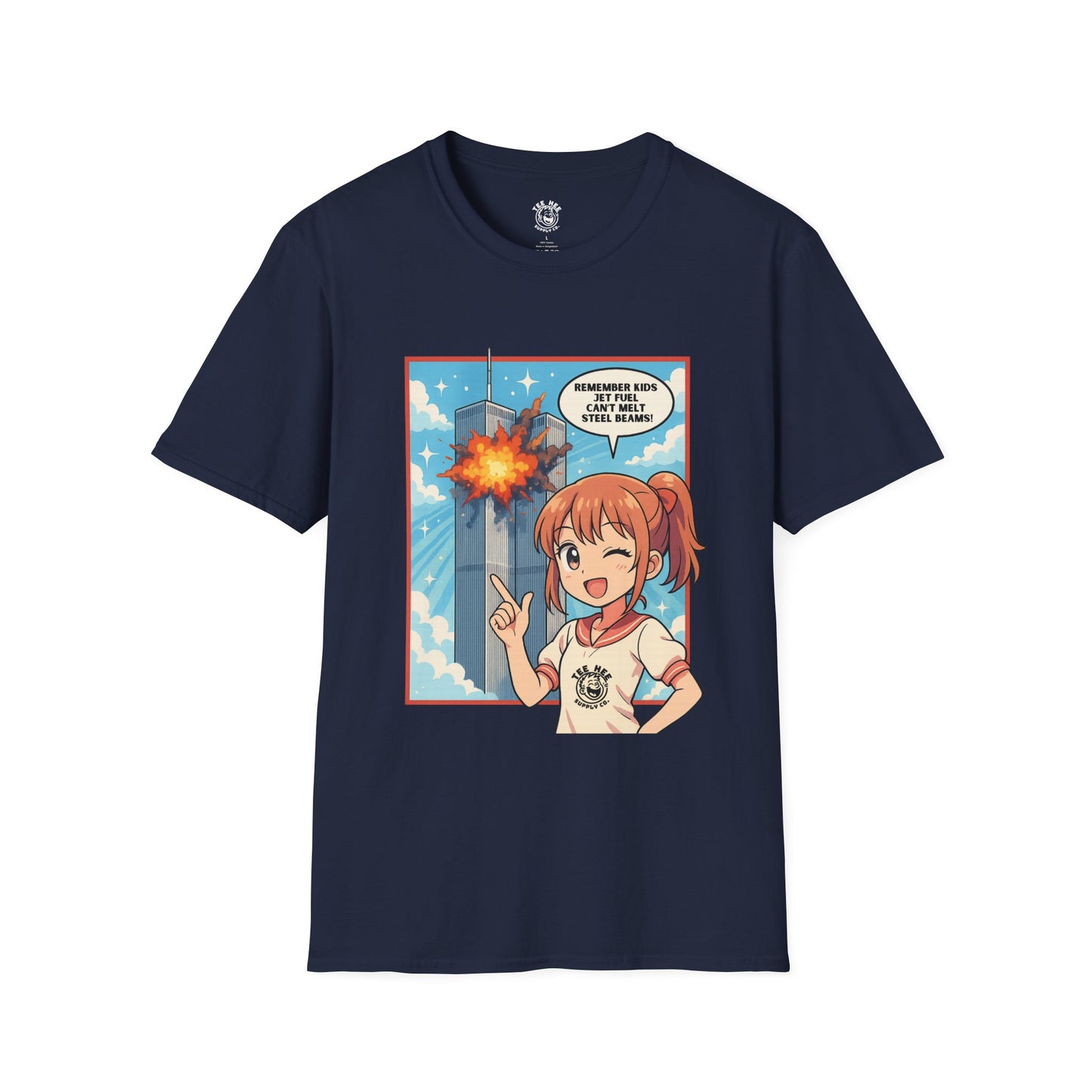 Jet Fuel Can't Melt Steel Beams Silly! Classic T-Shirt