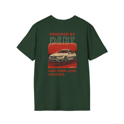 Powered by Debt and Poor Life Decisions Classic T-Shirt