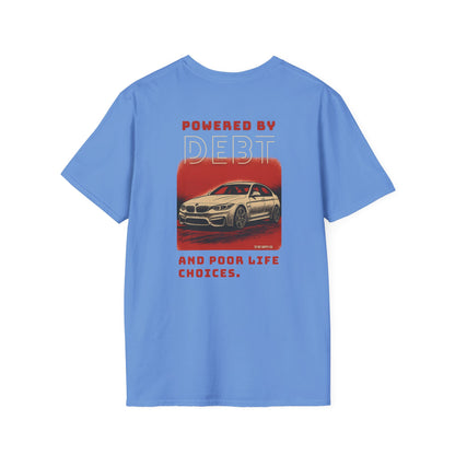 Powered by Debt and Poor Life Decisions Classic T-Shirt