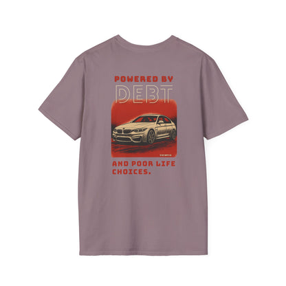 Powered by Debt and Poor Life Decisions Classic T-Shirt