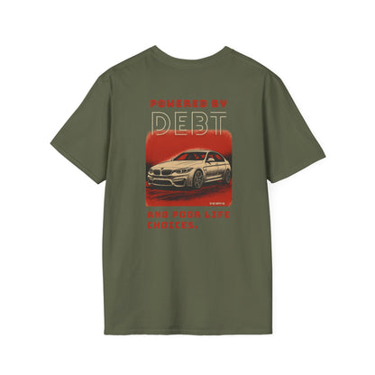 Powered by Debt and Poor Life Decisions Classic T-Shirt
