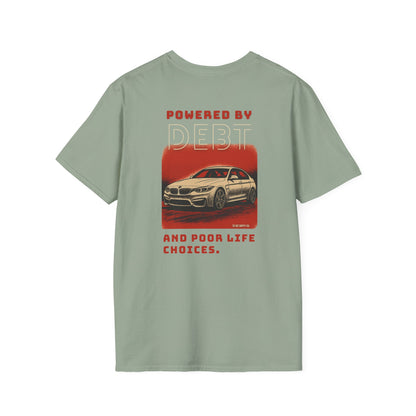 Powered by Debt and Poor Life Decisions Classic T-Shirt
