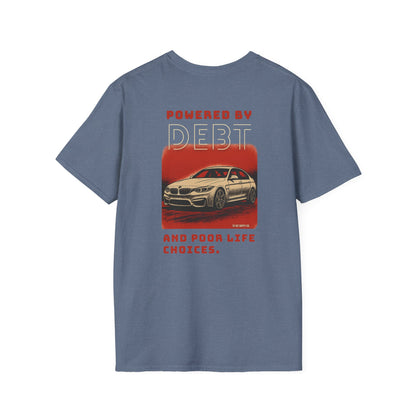 Powered by Debt and Poor Life Decisions Classic T-Shirt