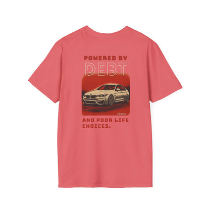 Powered by Debt and Poor Life Decisions Classic T-Shirt