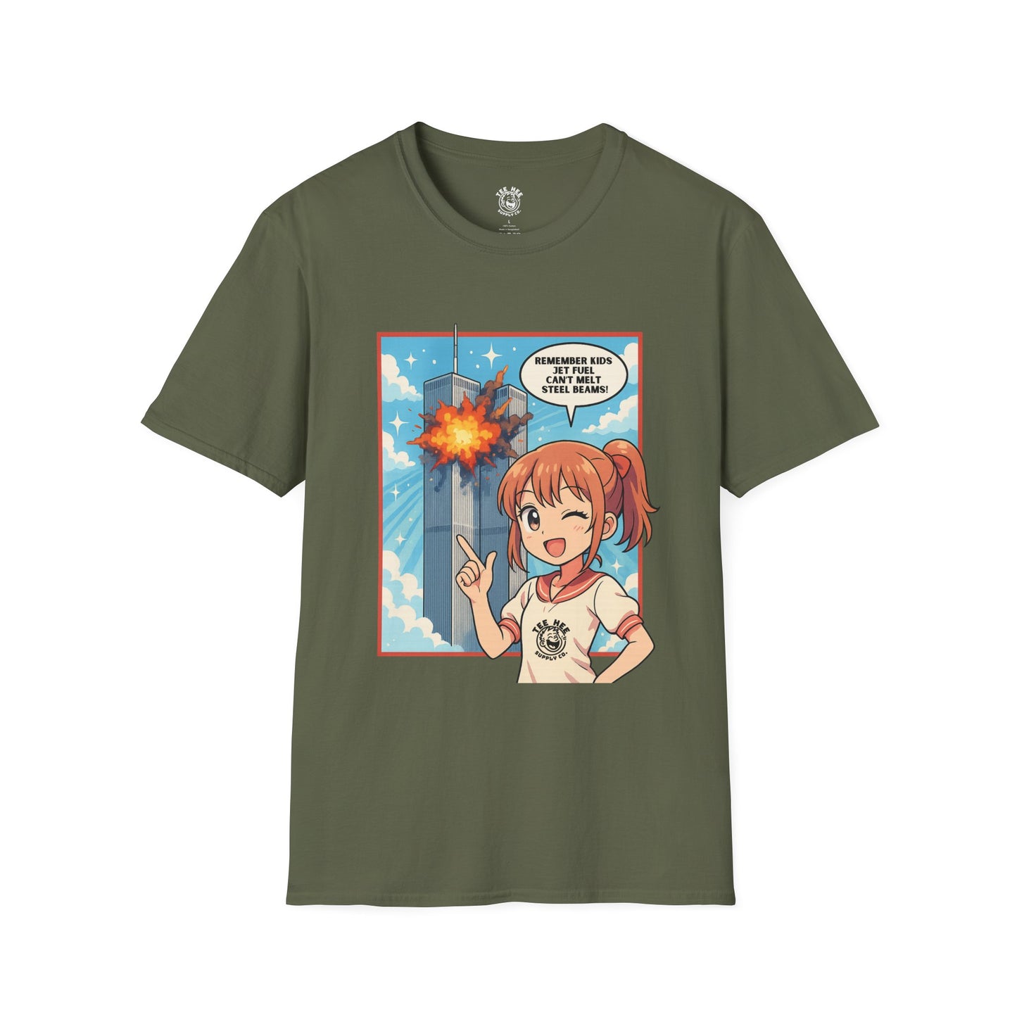 Jet Fuel Can't Melt Steel Beams Silly! Classic T-Shirt
